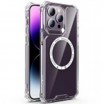 Чехол TPU Gorilla с MagSafe для Apple iPhone 16 Pro (6,3") Прозрачный