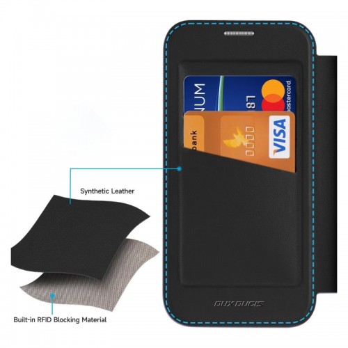 Чохол-книжка Dux Ducis Skin X Pro with MagSafe для Apple iPhone 16 (6.1") Black