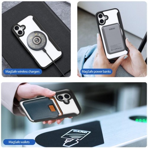 Чохол-книжка Dux Ducis Skin X Pro with MagSafe для Apple iPhone 16 (6.1") Black