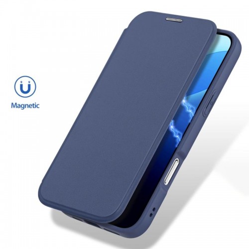 Чохол-книжка Dux Ducis Skin X Pro with MagSafe для Apple iPhone 16 Pro (6.3") Blue