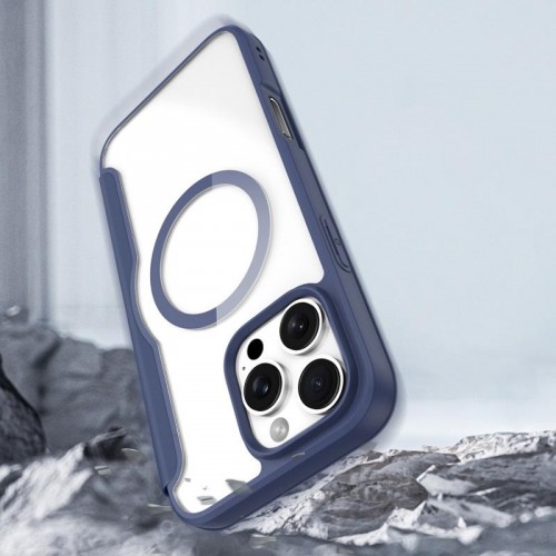 Чохол-книжка Dux Ducis Skin X Pro with MagSafe для Apple iPhone 16 Pro (6.3") Blue