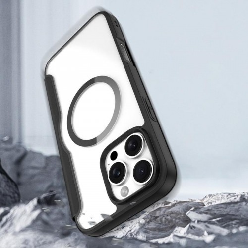 Чехол-книжка Dux Ducis Skin X Pro с MagSafe для Apple iPhone 16 Pro Max (6,9") Черный