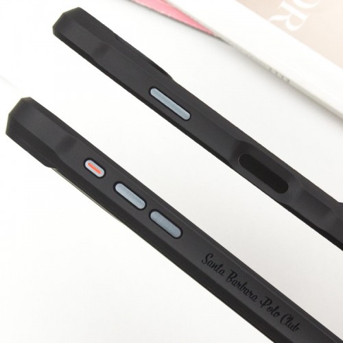 Шкіряний чохол Polo Santa Barbara Barton для Apple iPhone 16 Pro (6.3") Black / Navy