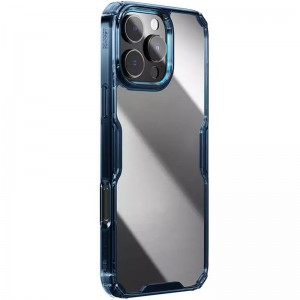 TPU чохол Nillkin Nature Pro Series для Apple iPhone 16 Pro (6.3") Синій (прозорий)