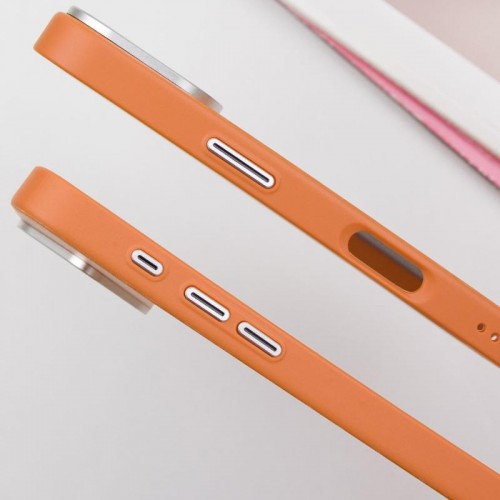 Чехол SGP PC+Leather с MagSafe для Apple iPhone 16 (6.1") Коричневый