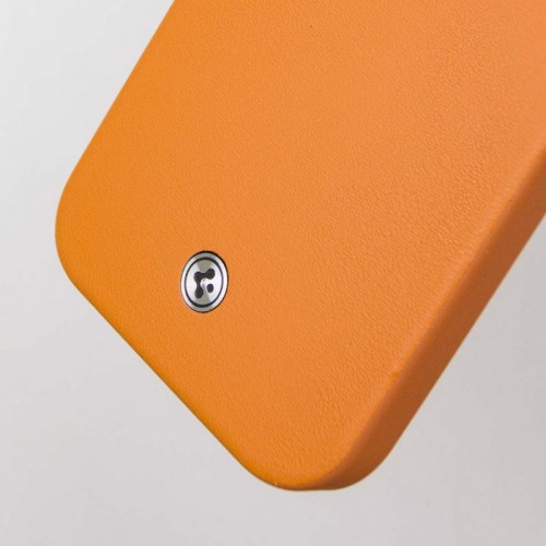 Чехол SGP PC+Leather с MagSafe для Apple iPhone 16 (6.1") Коричневый