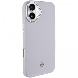 Чохол SGP PC+Leather with MagSafe для Apple iPhone 16 (6.1") Grey