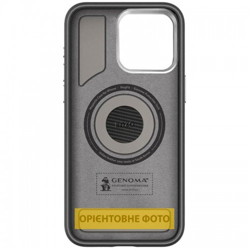 Чохол SGP PC+Leather with MagSafe для Apple iPhone 16 (6.1") Carbon