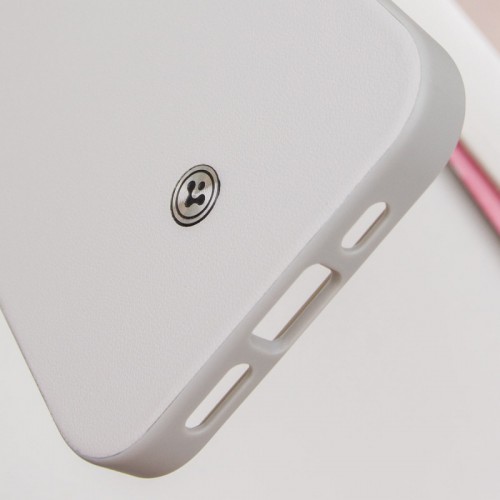 Чехол SGP PC+Leather с MagSafe для Apple iPhone 16 Plus (6.7") Серый