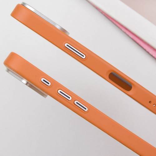 Чехол SGP PC+Leather с MagSafe для Apple iPhone 16 Plus (6.7") коричневый