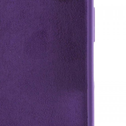 Чехол Silicone Case Full Camera Protective (AA) для Apple iPhone 16 (6.1") Фиолетовый / Amethyst