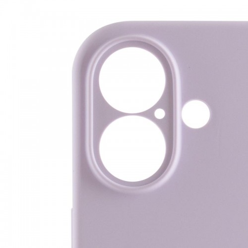 Чехол Silicone Case Full Camera Protective (AA) для Apple iPhone 16 Plus (6.7") Сиреневый / Lilac