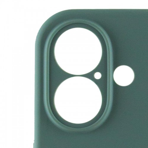 Чохол Silicone Case Full Camera Protective (AA) для Apple iPhone 16 Plus (6.7") Зелений / Pine green