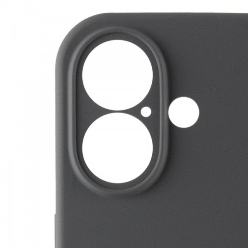 Чохол Silicone Case Full Camera Protective (AA) для Apple iPhone 16 Plus (6.7") Сірий / Dark Gray