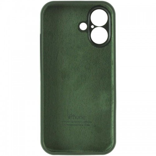 Чохол Silicone Case Full Camera Protective (AA) для Apple iPhone 16 Plus (6.7") Зелений / Cyprus Green