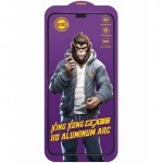 Захисне скло 5D Anti-static Purple (тех.пак) для Apple iPhone 11 / XR (6.1") Чорний