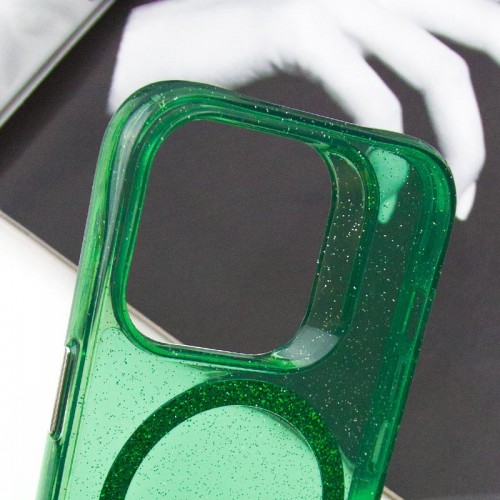 Чехол TPU Radiance с MagSafe для Apple iPhone 16 Pro Max (6,9") Green