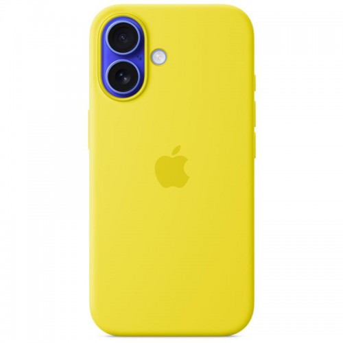 Чохол Silicone case (AAA) with Magsafe and Animation для Apple iPhone 16 (6.1") Star Fruit
