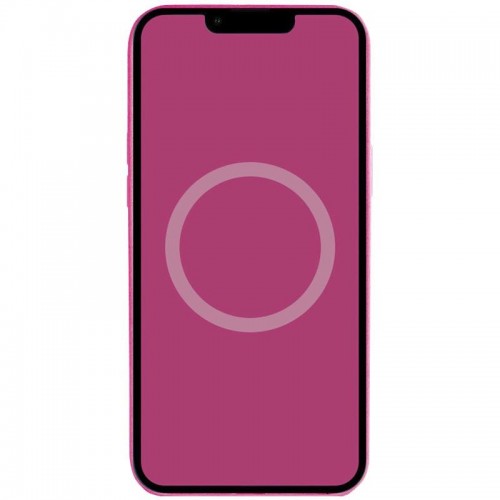 Чохол Silicone case (AAA) with Magsafe and Animation для Apple iPhone 16 Pro (6.3") Fuchsia