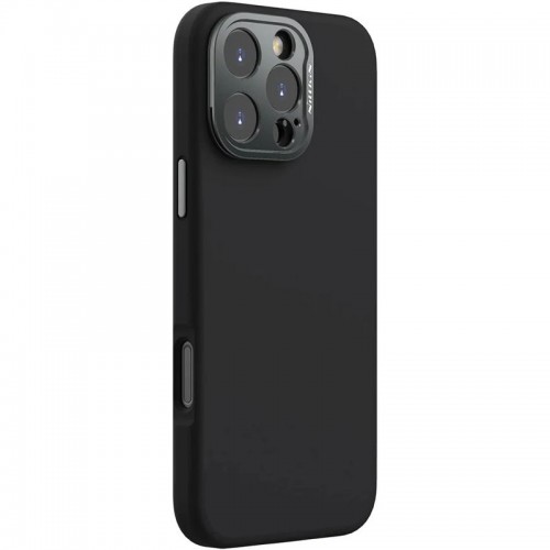 Чохол Silicone Nillkin LensWing Prop Magnetic для Apple iPhone 16 Pro (6.3") Чорний / Black