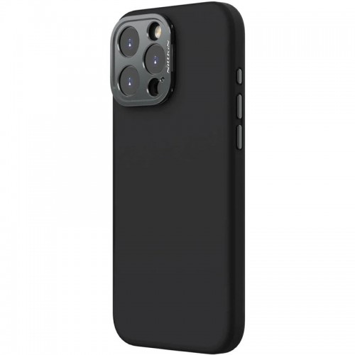 Чохол Silicone Nillkin LensWing Prop Magnetic для Apple iPhone 16 Pro (6.3") Чорний / Black