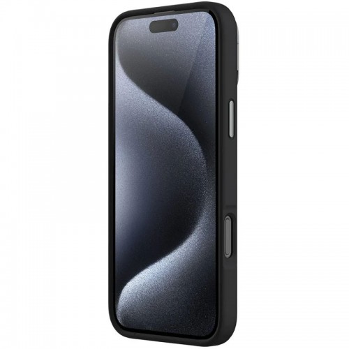 Чохол Silicone Nillkin LensWing Prop Magnetic для Apple iPhone 16 Pro (6.3") Чорний / Black