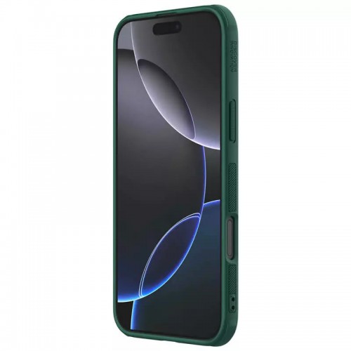 Чохол Nillkin Matte Pro для Apple iPhone 16 Pro (6.3") Зелений / Deep Green