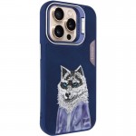 TPU+PC чохол Friends для Apple iPhone 15 Pro (6.1") Blue Wolf