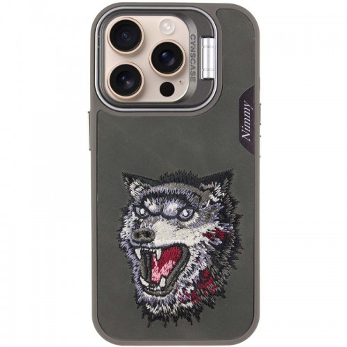 TPU+PC чохол Friends для Apple iPhone 15 Pro Max (6.7") Grey Wolf