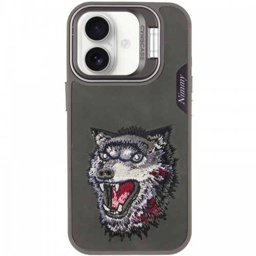 TPU+PC чохол Friends для Apple iPhone 16 (6.1") Grey Wolf