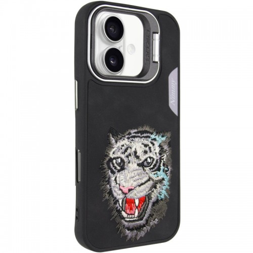 Чехол TPU+PC Friends для Apple iPhone 16 (6.1") Black Tiger