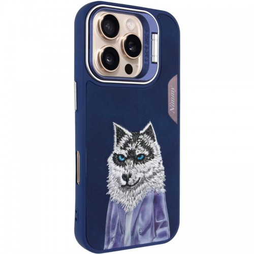 TPU+PC чохол Friends для Apple iPhone 16 Pro (6.3") Blue Wolf