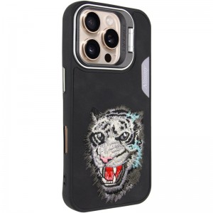 TPU+PC чохол Friends для Apple iPhone 16 Pro (6.3") Black Tiger