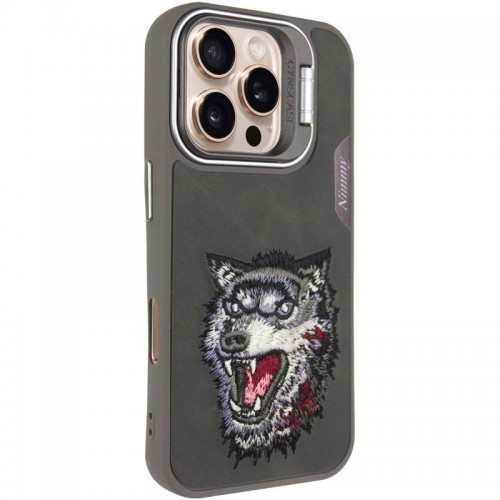TPU+PC чохол Friends для Apple iPhone 16 Pro (6.3") Grey Wolf