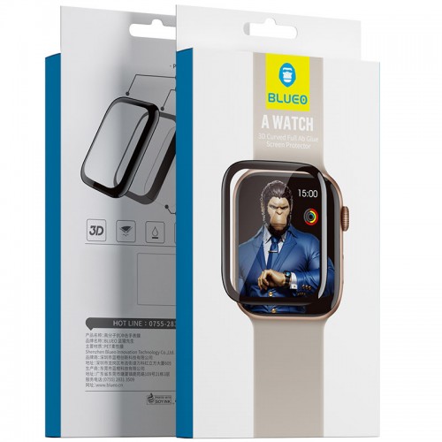 Полімерна 3D плівка Blueo High-Molecule для Apple Watch 10/11 46mm Чорний
