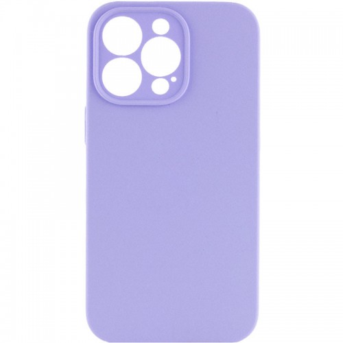 Чехол Silicone Case Full Camera Protective (AA) NO LOGO для Apple iPhone 16 Pro Max (6,9") Лиловый / Дашин