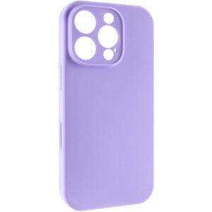 Чехол Silicone Case Full Camera Protective (AA) NO LOGO для Apple iPhone 16 Pro Max (6,9") Лиловый / Дашин