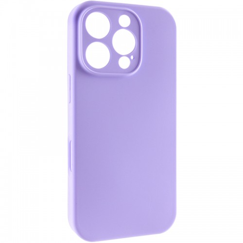 Чохол Silicone Case Full Camera Protective (AA) NO LOGO для Apple iPhone 16 Pro Max (6.9") Бузковий / Dasheen