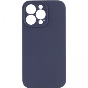Чохол Silicone Case Full Camera Protective (AA) NO LOGO для Apple iPhone 16 Pro Max (6.9") Темно-синій / Midnight blue