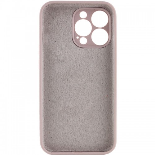 Чехол Silicone Case Full Camera Protective (AA) NO LOGO для Apple iPhone 16 Pro Max (6,9") Серый / Lavender