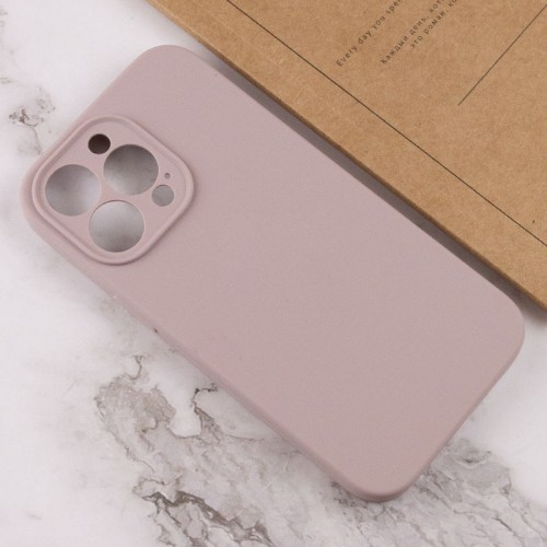 Чехол Silicone Case Full Camera Protective (AA) NO LOGO для Apple iPhone 16 Pro Max (6,9") Серый / Lavender