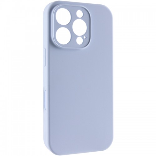 Чохол Silicone Case Full Camera Protective (AA) NO LOGO для Apple iPhone 16 Pro Max (6.9") Блакитний / Lilac Blue
