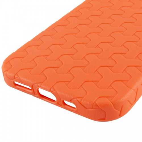 Чохол TPU Weaving для Apple iPhone 12 Pro Max (6.7") Orange