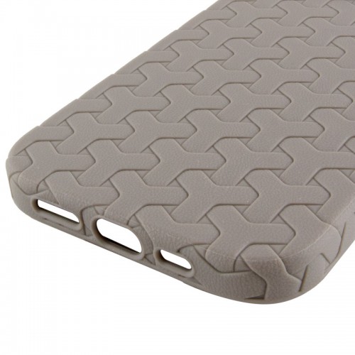 Чохол TPU Weaving для Apple iPhone 12 Pro Max (6.7") Grey