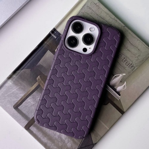 Чохол TPU Weaving для Apple iPhone 13 Pro Max (6.7") Purple