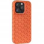 Чехол TPU Weaving для Apple iPhone 13 Pro Max (6.7") Оранжевый