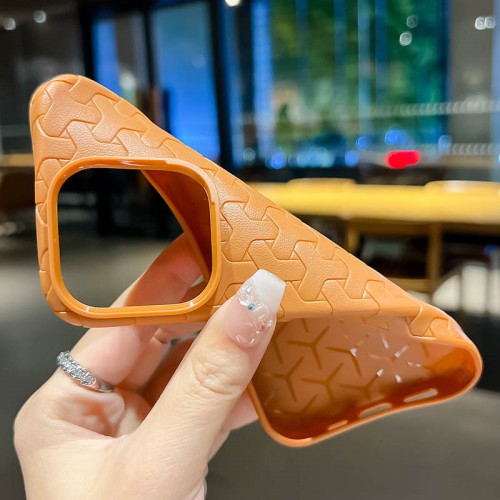 Чохол TPU Weaving для Apple iPhone 13 Pro Max (6.7") Orange