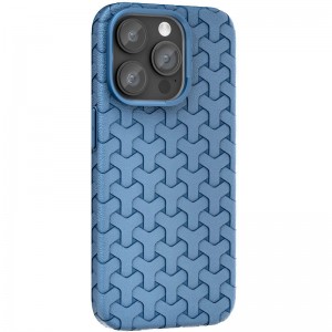 Чохол TPU Weaving для Apple iPhone 13 Pro Max (6.7") Blue