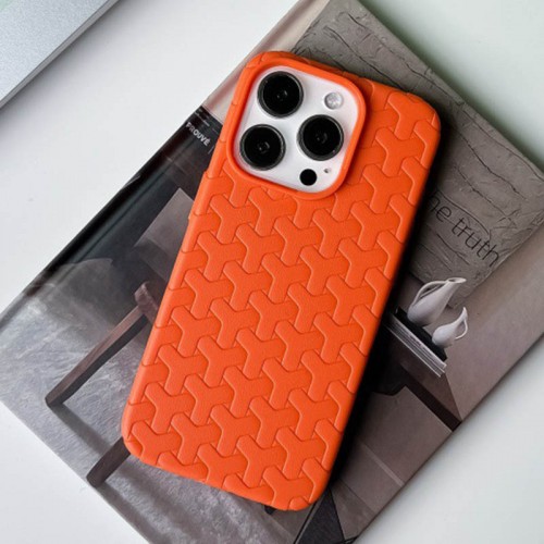 Чохол TPU Weaving для Apple iPhone 14 Pro Max (6.7") Orange