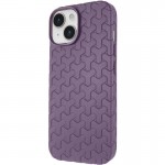 Чехол TPU Weaving для Apple iPhone 15 (6.1") Purple